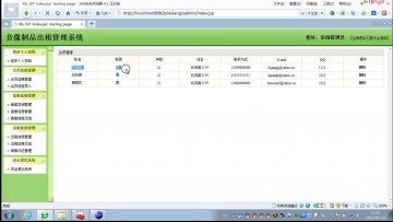 554+jsp+音响出租ssh+SqlServer(150元)