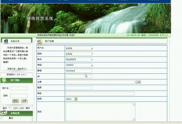 125+asp.net网络投票系统系统管理（150元）