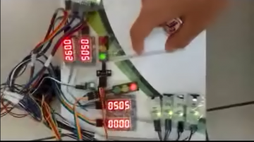 101+单片机+z033+PLC智能控制红绿灯时长（400元）